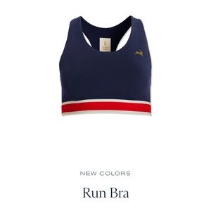 Tracksmith Run bra, navy size medium